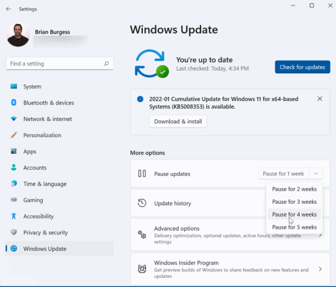 How To Turn Off Windows 11 Automatic Updates How to turn off windows 11 automatic updates